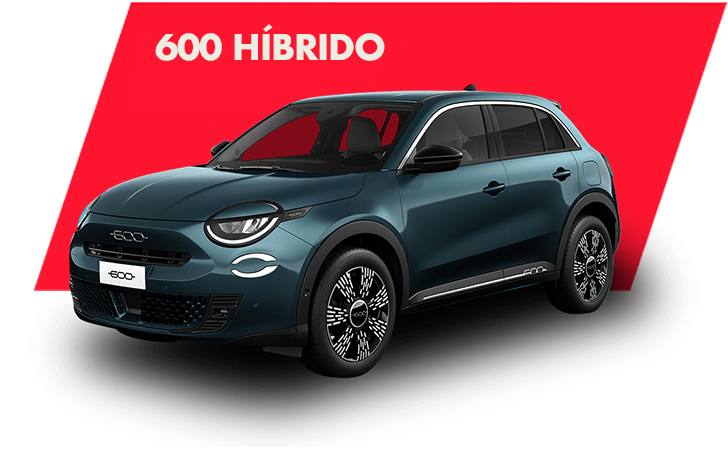 Fiat 600 híbrido azul