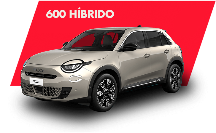Fiat 600 híbrido crema