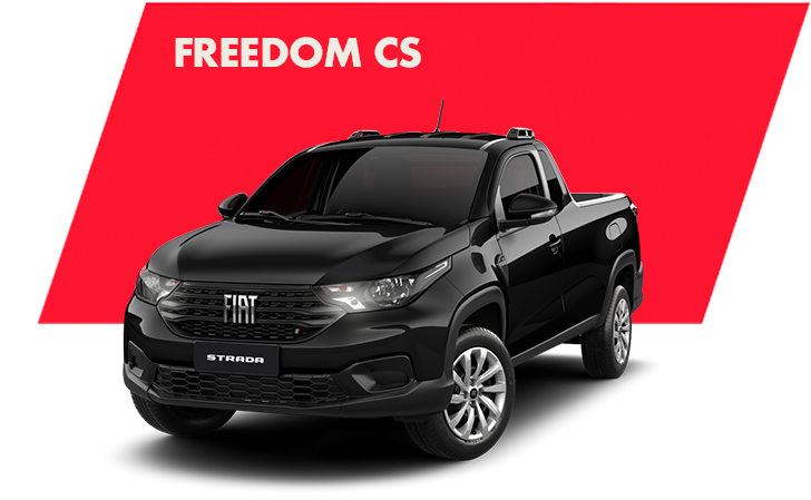 Fiat Strada Freedom cabina simple negra