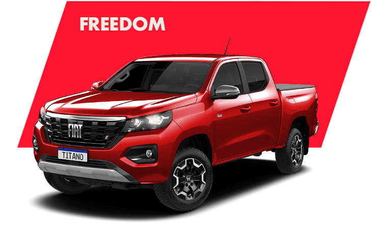 Fiat Titano freedom 4x4 rojo