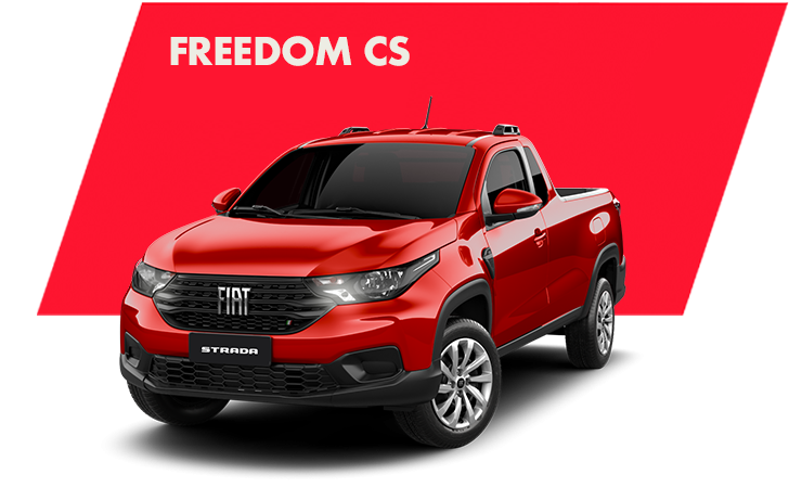 Fiat Strada Freedom cabina simple roja