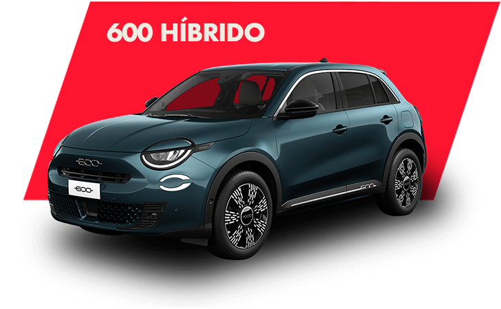 Fiat 600 híbrido azul